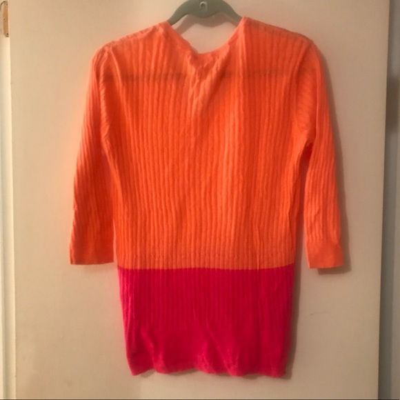 New JC Penny Cable light Knit Block SweaterSize Small - Picture 2 of 5